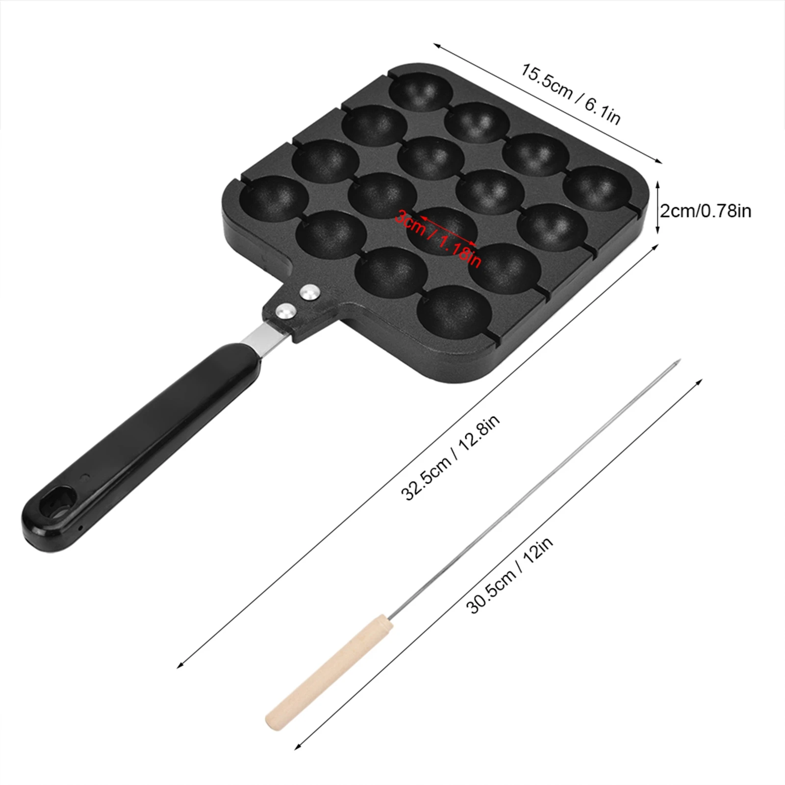 Non Stick Takoyaki Grill Pan P - Takoyaki Grill Plate 评论和价格